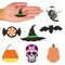 CookieCutter.com Mini Halloween Cookie Cutter 7 Piece Set Ghost 1.5 in, Tin Plated Steel, USA